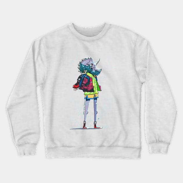 Cera Top Soul Crewneck Sweatshirt by LouieJoyce